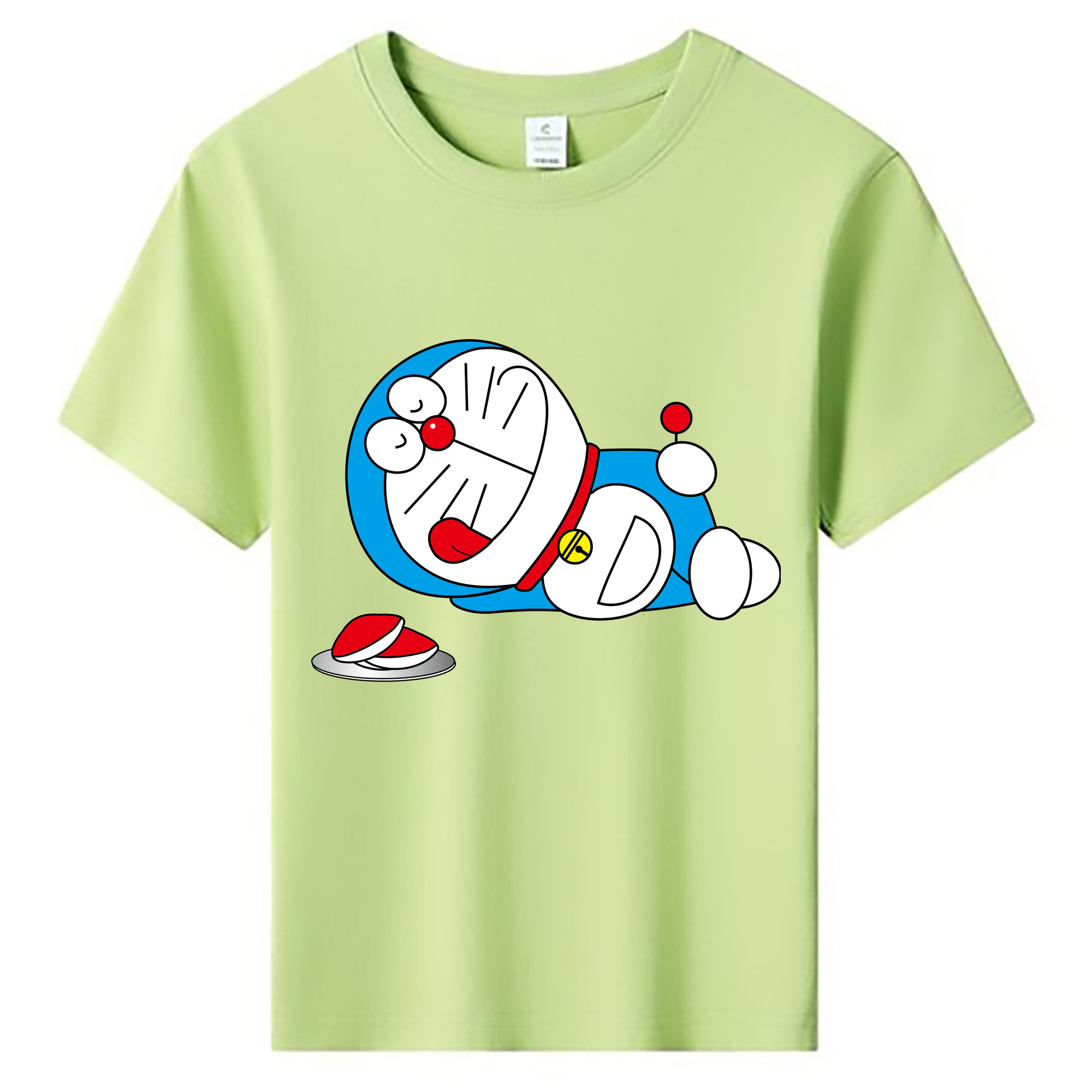 （画像用） ドラえもん Doraemon 綿100％キッズTシャツ（フロントプリント）